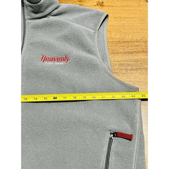 Patagonia Synchilla Vest Men XXL 2XL Gray Fleece Full Zip Mid Layer Hike 25184 - Picture 8 of 9